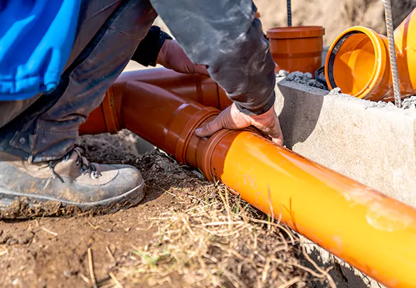 Drain Sewer Line Repair in Bolton, Ontario